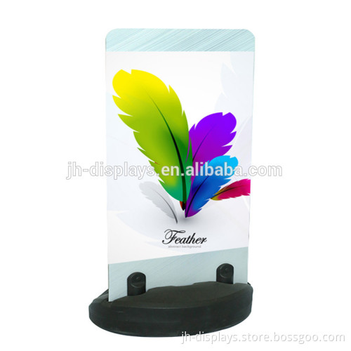 Double Sided Insert Advertising Board With Water-fillable